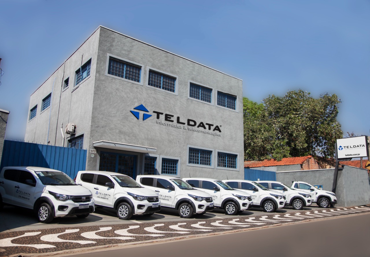 Fachada e Frota da Teldata